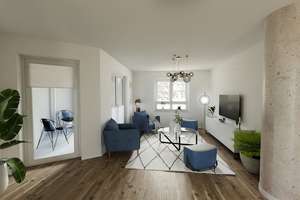 4 Zimmer mit Gästeduschbad und 2 Loggien im Neubau SECHTM – Bonner Str. 168, 50968 Raderberg, Köln – Vorschaubild 2