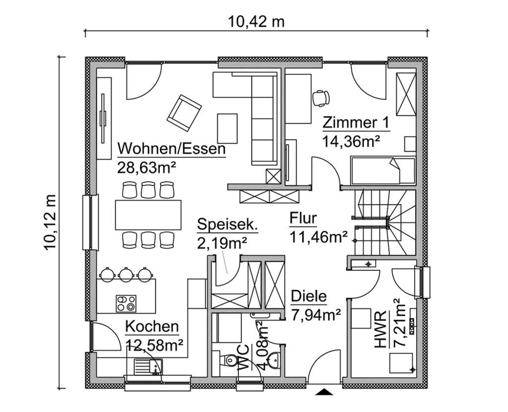 Immobilie in Wiedemar - Vom Traum zum Eigenheim – Ihre Stadtvilla in Wiedemar mit ScanHaus. - Bild 1