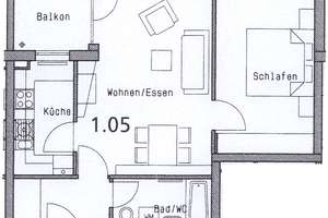 Werthaltige Kapitalanlage! 2 ZKB in bester Wohnlage Erfurt – Die vollständige Adresse der Immobilie erhältst du vom Anbieter., 99092 Brühlervorstadt, Erfurt – Vorschaubild 2