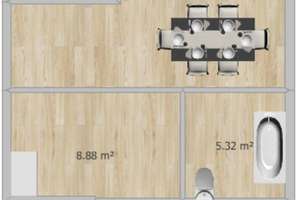modernisierte Wohnung -560 € - 63 m² - 2.0 Zi. – Dohrer Straße 220, 41238 Mülfort, Mönchengladbach – Vorschaubild 8