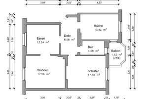 Sonnige 3,5-Zimmer-Eigentumswohnung mit Südbalkon in Rüttenscheid – Cäsarstr. 17, 45130 Rüttenscheid, Essen – Vorschaubild 9