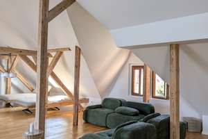 VIDEO Penthouse LOFT  ZENTRAL -  RUHIG -  HELL - AUSSICHT - GARTEN - PARKPLÄTZE – Glückstraße 7, 90763 Südstadt Industriegebiet, Fürth – Vorschaubild 13
