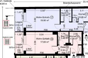Stilvolles Apartment mit Balkon in begehrter Lage von Düsseldorf-Unterbilk – Buysstr. 3, 40223 Bilk, Düsseldorf – Vorschaubild 11