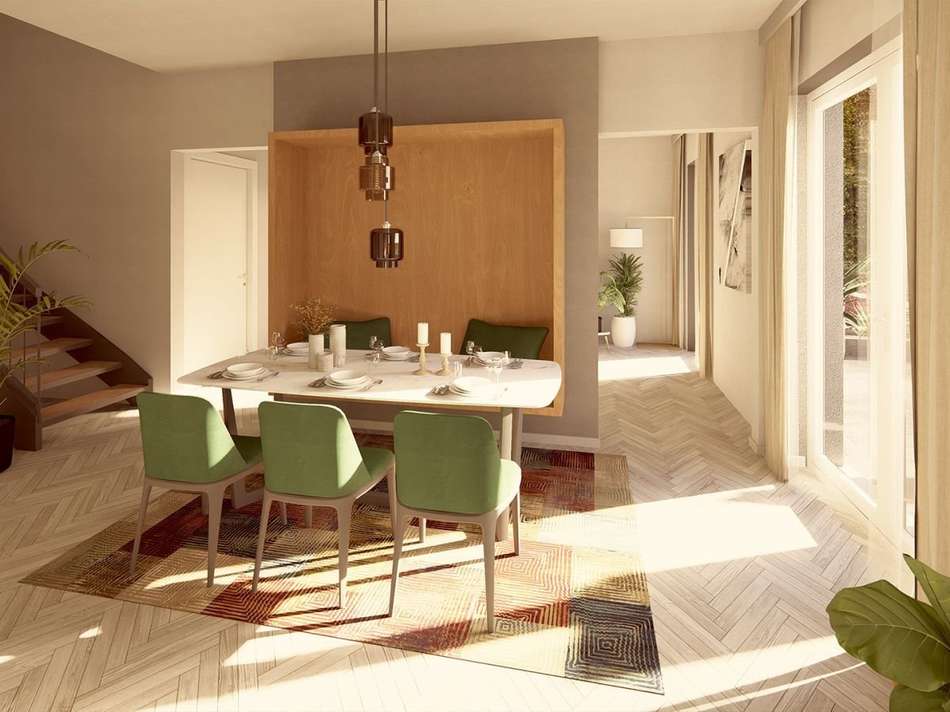 Ansicht Esszimmer