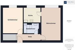 2-Zimmer Wohnung in Köln-Vingst mit Stellplatz für Selbstnutzer oder Kapitalanleger – Die vollständige Adresse der Immobilie erhältst du vom Anbieter., 51107 Vingst, Köln – Vorschaubild 9