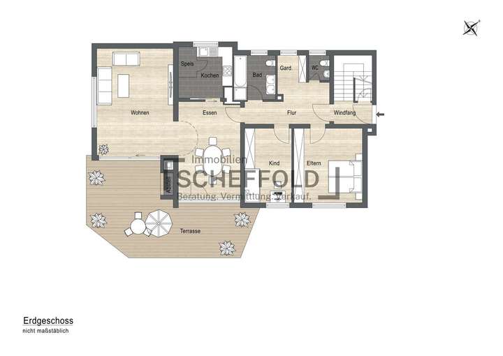 Grundriss Erdgeschoss