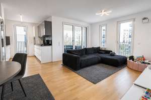 Neuwertige 3-Zimmer-Wohnung in München-Freiham mit Balkon, 2 Bädern und Tiefgarage