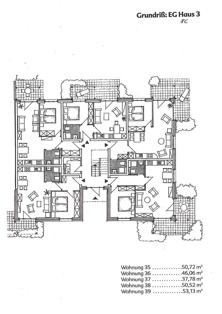 Übersichtsplan Erdgeschoss Hau