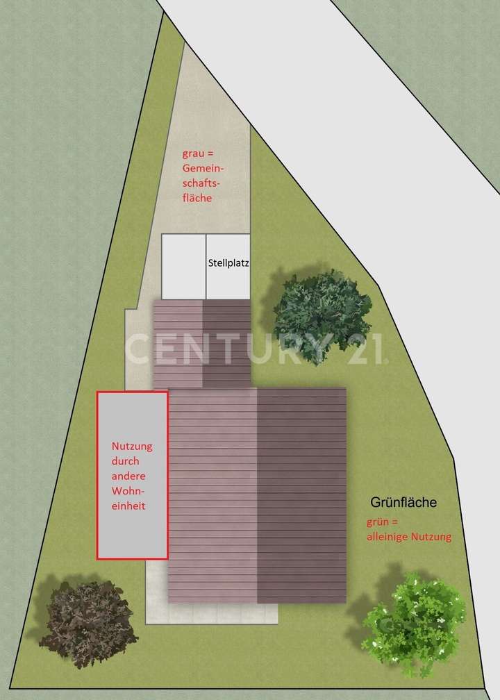 Grundriss Außenanlage