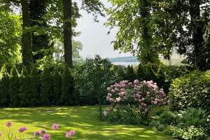 VILLA SCHWANENHOF - EINZIGARTIGES, NEOBAROCKES ANWESEN - PARKÄHNLICHER  GARTEN MIT SALZWASSER-POOL – Inselstr 37, 14129 Nikolassee, Berlin – Vorschaubild 26