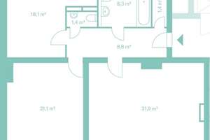 Licht. Luft. Luxus – Wohnen mit Penthousefeeling
Airy, Bright, Elevated– 2BR with Penthouse Feeling – Die vollständige Adresse der Immobilie erhältst du vom Anbieter., 10787 Tiergarten, Berlin – Vorschaubild 14