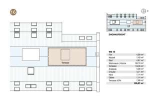 4-Raum Wohnung mit 15 m² großer Dachterrasse- – Die vollständige Adresse der Immobilie erhältst du vom Anbieter., 4315 Volkmarsdorf, Leipzig – Vorschaubild 5