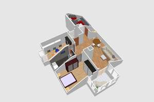 Solide 3 Zimmer Dachgeschosswohnung mit Ausblick und Wintergarten in grüner Hinterhof Idylle – Am Gangsteig 21, 85551 Kirchheim bei München – Vorschaubild 18