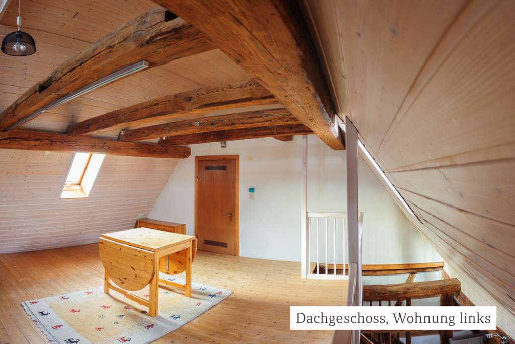 Immobilie in Renningen - Dachgeschosswohnung mit Galerie und viel Stellfläche - Bild 4