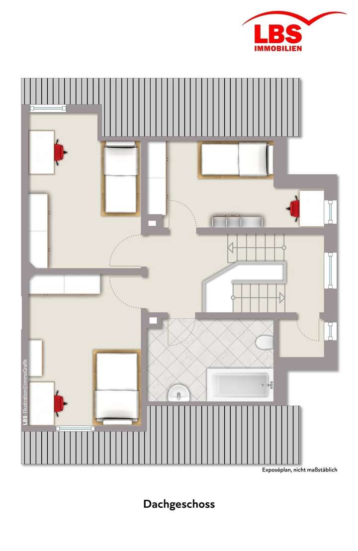 Grundriss Dachgeschoss