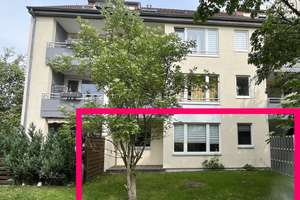 2-Zimmer-Wohnung mit Terrasse und Garten in ruhiger Lage