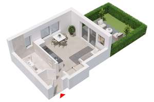 Gemütliche 3-Zimmer-EG-Wohnung im Neubau in Münster Hiltrup mit Terrasse Garten & PKW-Stellplatz – 48165 Hiltrup-Mitte, Münster – Vorschaubild 31