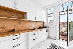 Lichtdurchflutete stylische 3-Zimmer-Altbauwohnung mit Balkon in S-West, Bestlage, provisionsfrei – Die vollständige Adresse der Immobilie erhältst du vom Anbieter., 70193 Rosenberg, Stuttgart – Vorschaubild 7