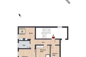 Zimmer 15,21 m² innerhalb einer 3er-WG // 2.OG li, Zimmer 2069 – Heinrich-Heine-Str. 1, 38440 Stadtmitte (Ortsteil), Wolfsburg – Vorschaubild 8