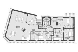 Helles Loft mit Lift direkt in die Wohnung und uneinsehbarer Dachterasse – Die vollständige Adresse der Immobilie erhältst du vom Anbieter., 80636 Sankt Vinzenz, München – Vorschaubild 14