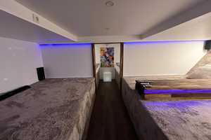 LUXUS Hausboot - 3 Etagen - 100m² Wohnen + 120 m² SONNENTERRASSE - Kamin, Kino, komplett individuell – Berlin – Vorschaubild 86