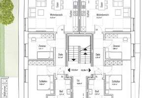 Neubau – Gut geschnittene 3-Zimmer-Wohnung mit Terrasse – 48163 Mecklenbeck, Münster – Vorschaubild 4