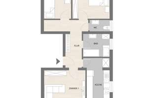 Hervorragend geschnittene 3-Zimmer-Wohnung mit Südostbalkon und Garage. Direkt Bezugsbereit. – 68305 Waldhof, Mannheim – Vorschaubild 16