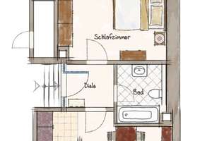 Schmuckstück in Leipzig-Südvorstadt - Altbauwohnung in ruhiger Seitenstraße mit Balkon
