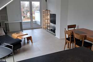 2 Zimmer, Maisonetten-Dachgeschosswohnung mit Dachterrasse, möbliert, inkl. aller Nebenkosten – Die vollständige Adresse der Immobilie erhältst du vom Anbieter., 80937 Am Hart, München – Vorschaubild 16