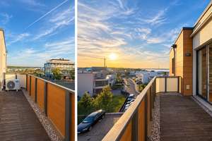 Luxuswohnung am Zwenkauer See – 3 Zimmer | Seeblick | Designerküche | großer Balkon | Klimaanlage |