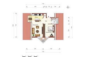 Sehr schöne 2-Zimmer-Wohnung mit Balkon und Garage in ruhiger Lage! – Die vollständige Adresse der Immobilie erhältst du vom Anbieter., 81825 Gartenstadt Trudering, München – Vorschaubild 9