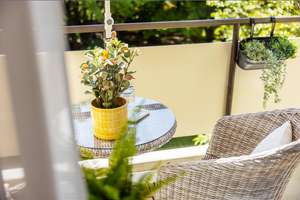 Möbliert: Sonniges Apartment zur ruhigen Gartenseite ausgerichtet  – Leopoldstraße 251, 80807 Milbertshofen, München – Vorschaubild 12