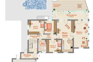 Zweifamilienhaus auf großem Grundstück in München mit Sauna, modernem Pool und viel Potenzial – Die vollständige Adresse der Immobilie erhältst du vom Anbieter., 81739 Waldperlach, München – Vorschaubild 24