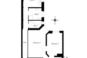 Kapitalanlage in Friedenau mit ganz viel Stuck und West-Balkon - Friedenauer Toplage! – Die vollständige Adresse der Immobilie erhältst du vom Anbieter., 12159 Friedenau, Berlin – Vorschaubild 11