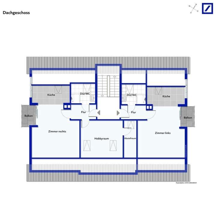 Aktueller Grundriss nach Umges