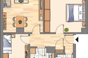 Demnächst Bezugsfertig mit neuem Wannenbad! 3,5-Zimmer-Wohnung mit Balkon und alles NEU – Ehmsenhof 10, 45889 Bismarck, Gelsenkirchen – Vorschaubild 5