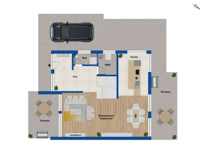 Grundriss Erdgeschoss