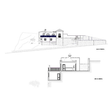 Neubau eines Luxus-Chalets in Wohngegend.