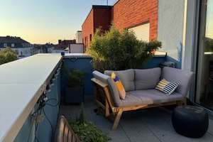 Blick über die Dächer von Aachen: Neubau-Penthousewohnung Frankenberger Viertel