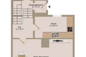 Idyllisches Familiennest: Doppelhaushälfte in Raguhn mit weitläufigem Garten und romantischem Teich – Wittenberger Straße 9, 6779 Raguhn – Vorschaubild 2
