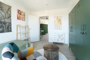 Ankommen, wohlfühlen, studieren: 2-Zimmer Design-Apartment |möbliert|Fahrstuhl |Unilage|Dachgarten – Hansastraße 22, 39106 Alte Neustadt, Magdeburg – Vorschaubild 4