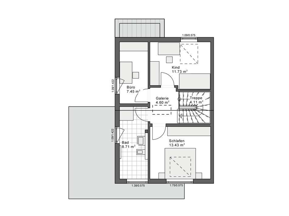 Grundriss OG