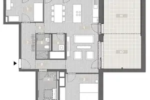 Traumhafte 3-Zimmer-Penthouse-Wohnung in der Heidelberger Bahnstadt – Darwinstr. 9, 69115 Heidelberg – Vorschaubild 9