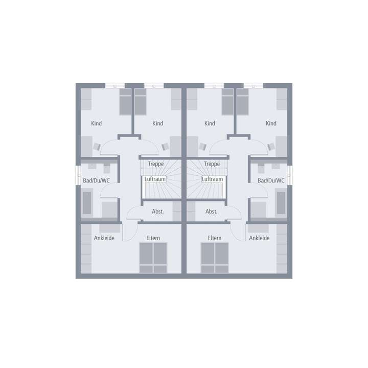 Grundriss Obergeschoss