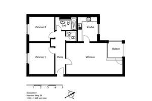 geräumige Wohnung zur Eigennutzung TE 61_TE70 – Kaarster Weg 39, 40547 Lörick, Düsseldorf – Vorschaubild 15