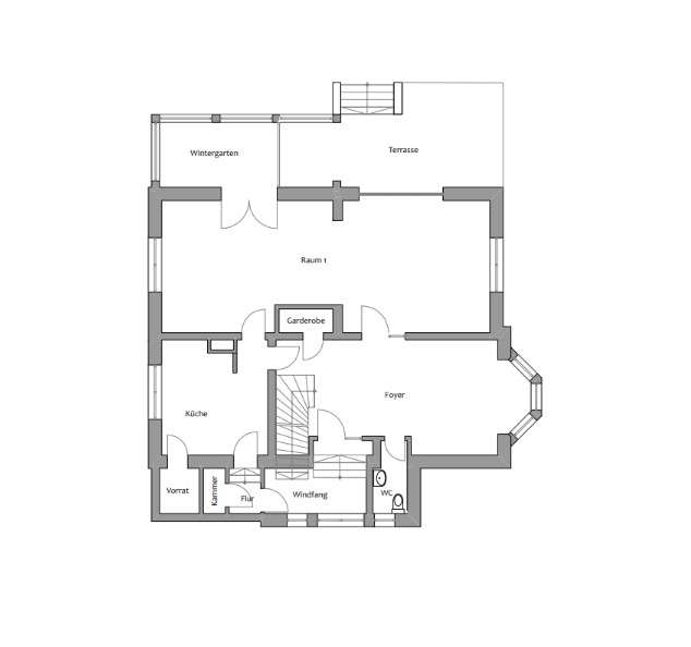 Grundriss Erdgeschoss