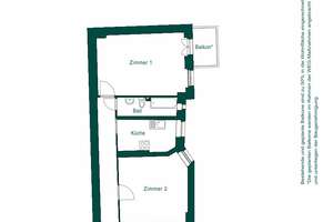 Attraktive Kaufgelegenheit, helle 2-Zimmer-Altbauwohnung  2. OG, 72 m², keine Käuferprovision – Alfred-Jung-Straße 4, 10367 Lichtenberg (Ortsteil), Berlin – Vorschaubild 13