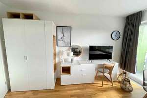 Möbliert und schick! Sanierte und voll möblierte 1-Zimmer-Wohnung mit Balkon – St.-Blasien-Str. 1a, 80809 Am Luitpoldpark, München – Vorschaubild 10