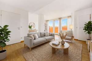 3-Zimmer-Dachgeschosswohnung mit Terrasse und Aussicht – Die vollständige Adresse der Immobilie erhältst du vom Anbieter., 10365 Lichtenberg (Ortsteil), Berlin – Vorschaubild 1
