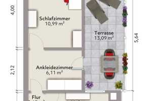 Kleines gemütliches Häuschen in ruhiger Lage in Flörsheim-Weilbach - ideal für 2-3 Personen – Main-Taunus-Kreis – Vorschaubild 15